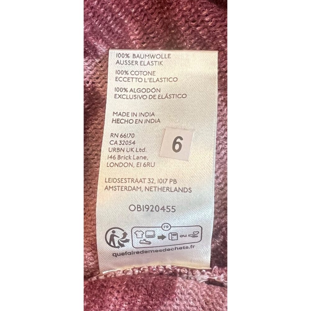 Free People Remie Tank Top Cropped Slim Floral Printed Smocked Boho Large - Picture 12 of 16